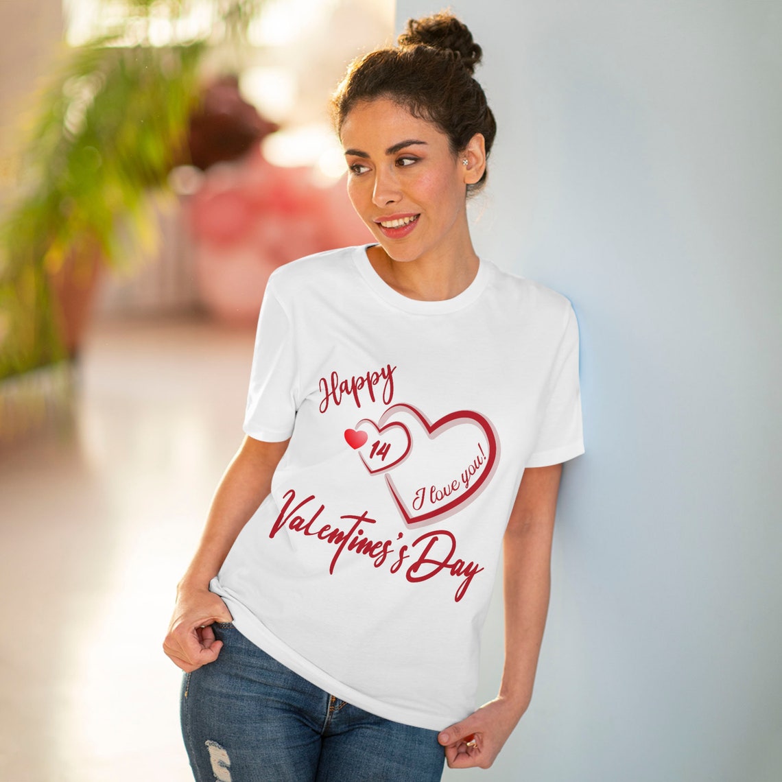 Happy Valentine's Day Heart SVG Valentines Day EPS - Etsy
