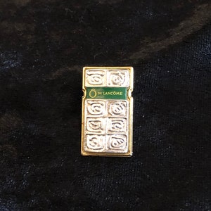 Sammlerstück Vintage &#39;Ô de Lancôme&#39; Parfüm Werbung Pin