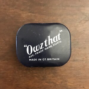 Cricketer Clicker : Batsman : Batting Tin Toy : British Empire