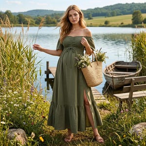 maxi plus size holiday dresses Odbmxy Womens Short Sleeve Summer T-Shirt Sundress Dress for Women Modest with Pockets collection: lenox-dress-shirts