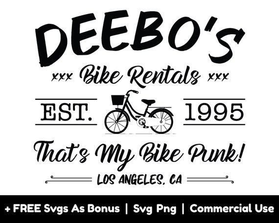 Vintage Deebo's Bike Rental That's My Bike, Punk 1995 Shirt Vintage Deebo's Bike Rental That's My Bike, Punk 1995 Shirt