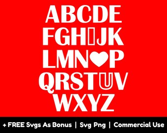 Eu te amo arquivos PNG SVG, eu te amo feito de letras do alfabeto Svg, design de camiseta do dia dos namorados Svg