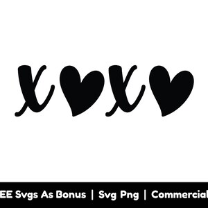 Xoxo-Svg-Png-Dateien, Valentinstags-Svg, Liebesherzen-Svg, Valentinstag-T-Shirt-Design-Svg, Zeichen-Svg, Paar-Svg