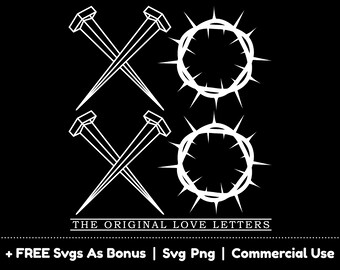 Abraços e beijos XOXO Svg, os arquivos PNG originais das cartas de amor, Dia dos Namorados Svg, arquivos Png para sublimação, design de camisa SVG