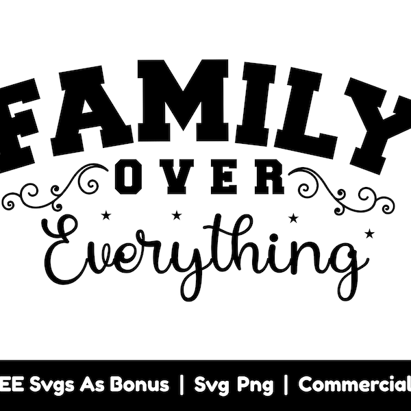 Family Over Everything Sign Etsy
