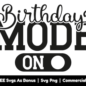 Anniversaire Mode sur les fichiers Png Svg, parti Svg, célébration Svg, anniversaire disant Svg, anniversaire chemise Design Svg