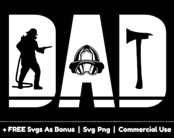 Arquivos PNG do pai Svg, Bombeiro Svg, Presente para o pai Svg, Design de camiseta do pai Svg, Bombeiro Svg, US Firefigter Svg, Ferramentas de bombeiro Svg