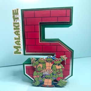Custom 3D Number| Birthday Decor