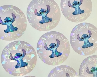 Stickers d'anniversaire personnalisés | Cadeaux pour fête