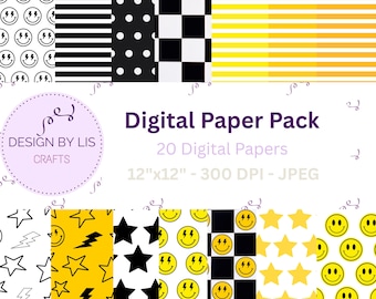 Paquet de papier numérique One Happy Dude