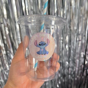 Custom Party Cup | Stitch Birthday Cup