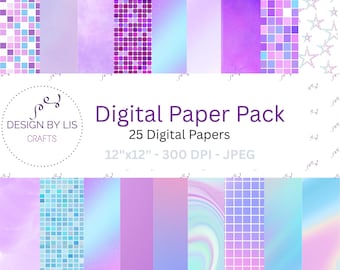 Pack de papier numérique inspiré des chasseurs de démons Kpop