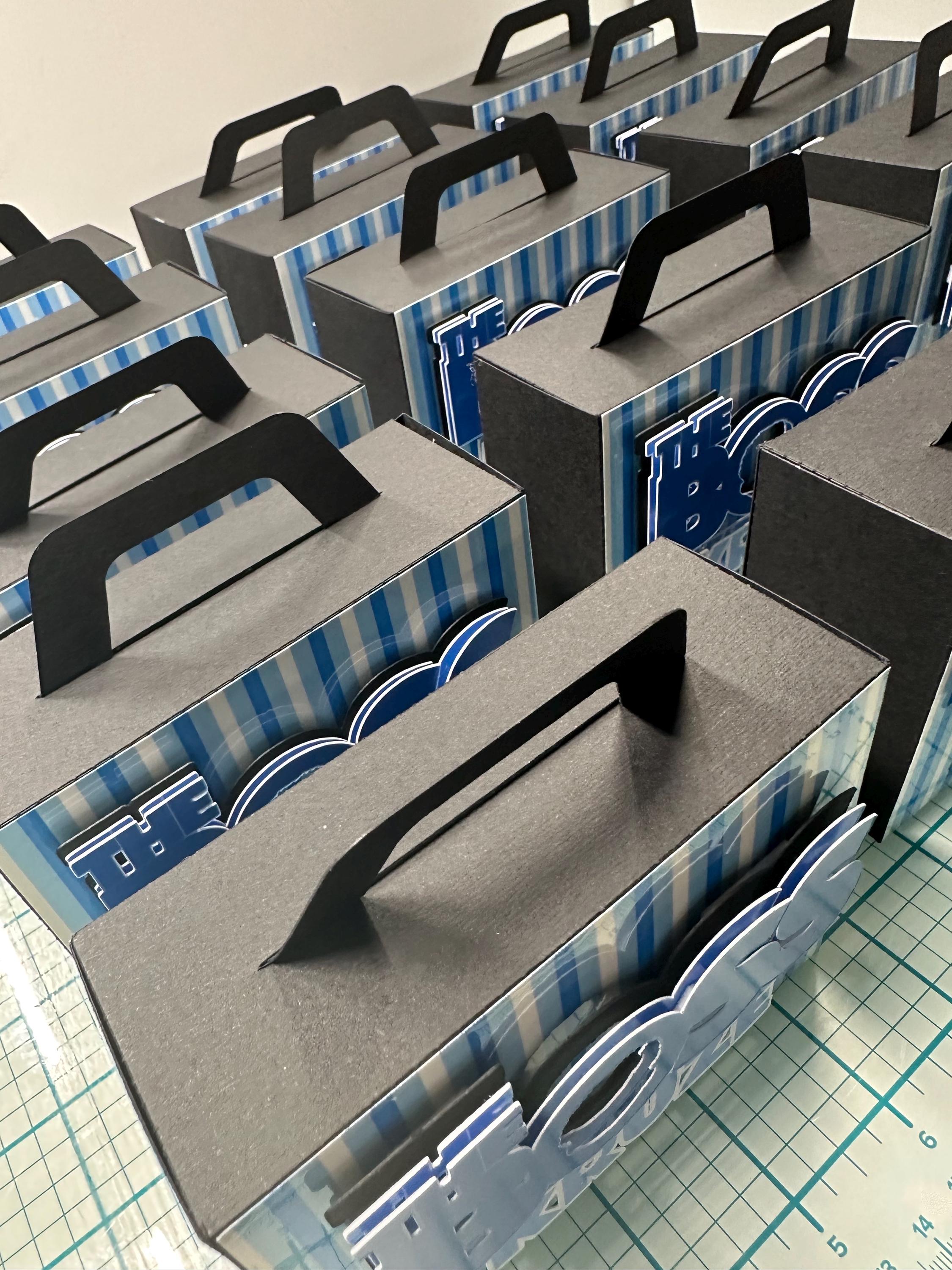 Custom Boss Baby Briefcase Favor Box | Birthday Party Treat Holder