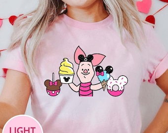 Piglet Winnie The Pooh Snacks Shirt, Winnie The Pooh Shirt, Piglet Shirt, Disney Shirt, Disneyland Trip Shirt, Disney Snack Shirt