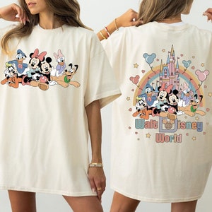 Retro Walt Disneyworld Shirt, Mickey And Friends Shirt, Disney Group Shirt, Disney Family Tee, Disney Shirt, Disney Trip Shirt