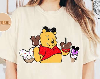 Disney Pooh Bear Snacks Shirt, Disney Winnie The Pooh Shirt, Disney Trip Shirt, Disney Family Matching Tee, Best Day Ever Shirt