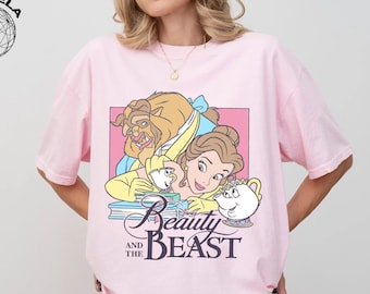 Retro Disney Beauty And The Beast Shirt, Disney Belle Princess Shirt, Disney Girl Trip 2024, Disney Shirt, Disney Vacation Shirt