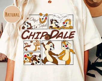 Chip n Dale Shirt, Disney Character Shirt, Chip and Dale Characters, Disney Sibling Shirt, Double Trouble Couple Shirt, Disney Shirt