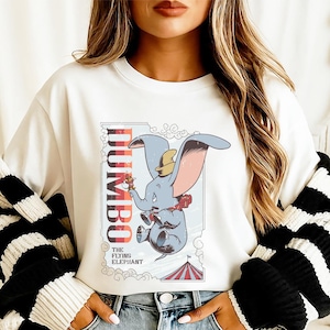 Disney Dumbo Shirt, Disney Dumbo Shirt, Cute Dumbo Flying Elephant, Disney Matching Family Tee