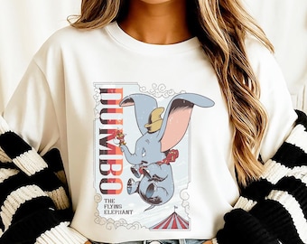 Disney Dumbo Shirt, Disney Dumbo Shirt, Cute Dumbo Flying Elephant, Disney Matching Family Tee
