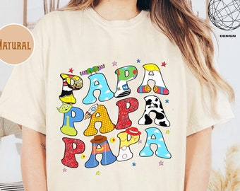 Toy Story Papa Shirt, Disney Toy Story Shirt, Toy Story Family Shirts, Toy Story Land Shirt, Disney Dad Shirt, Disneyland Trip Shirt