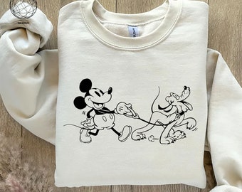 Mickey Mouse Shirt, Mickey and Pluto, Dog Lovers Shirt, Disneyland Shirt, Disney Shirt, Disney World Shirt, Matching Family Shirt