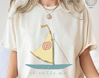 It Calls Me Shirt, Moana Shirt, Disney Princess Shirt, Disneyland Shirts, Disney Shirt, Disney World Shirt, Moana Boat, Hei Hei, Maui