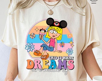 This Is What Dreams Are Made Of Disney Lizzie McGuire Shirt, Retro 90s Lizzie Mcguire Shirt, Mickey Ears Lizzie Mcguire Tee, Disney Shirt
