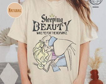 Retro Disney Sleeping Beauty Shirt, Aurora Shirt, Disney Birthday Gift, Disney Princess Shirt, Disney Girl Shirt
