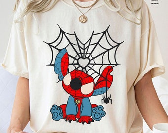 Spider Stitch Shirt, Kid Disney Shirt, Disney Trip Shirt, Stitch Shirt, Disney Tee, Disney Stitch Shirt, Disney Vacation Shirts