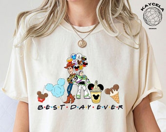 Toy Story Best Day Ever Shirt, Toy Story Balloons Shirt, Disney Best Day Ever Shirt, Woody and Buzz Shirt, Toy Story Friends Shirt