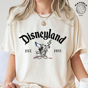 Disneyland Est 1955 Shirt, Fantasia Shirt, Disneyland Shirts, Disneyland Trip Shirt, Disneyland 2024 Shirt, Disneyland Vacation Shirt