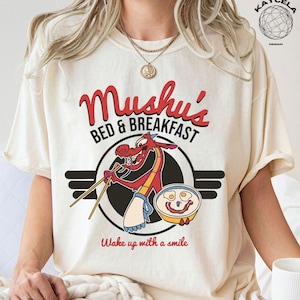 Disney Mulan Mushus Bed and Breakfast Shirt, Mulan Mushu Shirt, Mushu Shirt, Disney Shirt, Disney Family Shirt