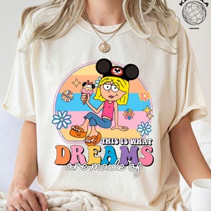 This Is What Dreams Are Made Of Disney Lizzie McGuire Shirt, Retro 90s Lizzie Mcguire Shirt, Mickey Ears Lizzie Mcguire Tee, Disney Shirt