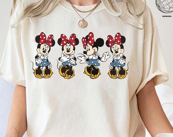 Retro Minnie Mouse Shirt, Disney Shirt, Minnie Shirt, Hollywood Studios WDW Trip Unisex T-shirt Family Birthday Gift Adult Kid Toddler Tee