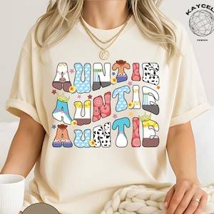 Auntie Toy Story Shirt, Toy Story Family Shirt, Aunt Shirt, Baby Pregnancy Announcement for Aunt, Gift For Aunt, Aunt Birthday Gift