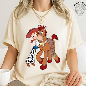Vintage Disney Toy Story Jessie Bullseye Shirt, Toy Story Jessie and Bullseye Shirt, Disneyworld Shirts, Disney Family Shirts