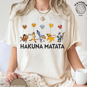 The Lion King Hakuna Matata Shirt, Comfort Colors Shirt, Disney Lion King Shirt, Disney Animal Kingdom Shirt, Disney Simba Shirt