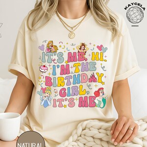 It’s Me Hi I’m the Birthday Girl Shirt, Disney Birthday Girl Shirt, Magical Birthday Tee, Disney Trip Girl Shirt