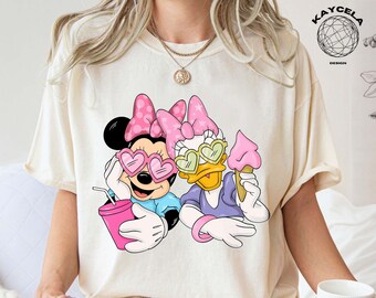 Minnie Mouse And Daisy Duck Shirt, Disney Mickey Mouse Friends Shirt, Disneyland Best Friends Shirts, Disney Girls Trip Shirts