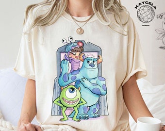 Monster Inc Shirt, Pixar Shirt, Monsters Incs Birthday Shirt, Mike And Sulley Shirt, Kids Disney Shirts