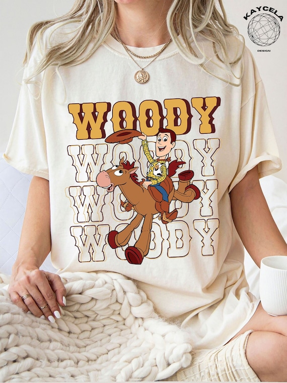 Retro Toy Story Woody Comfort Colors® Shirt, Vintage Toy Story 