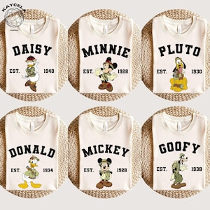 Disney Characters Animal Kingdom Shirts, Matching Disney Shirt, Safari Mode Disney Shirts, Mouse and Friends Safari Shirts, Family Vacation