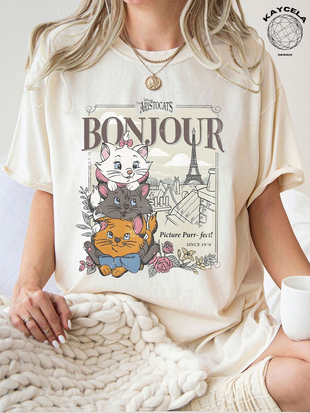 The Aristocats Comfort Colors Shirt, Cat Lover Shirt, Marie