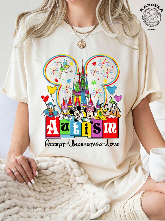 Love Autism Love Shirt Autism Awareness T-Shirt Gift Love Autism Love Shirt Autism Awareness T-Shirt Gift
