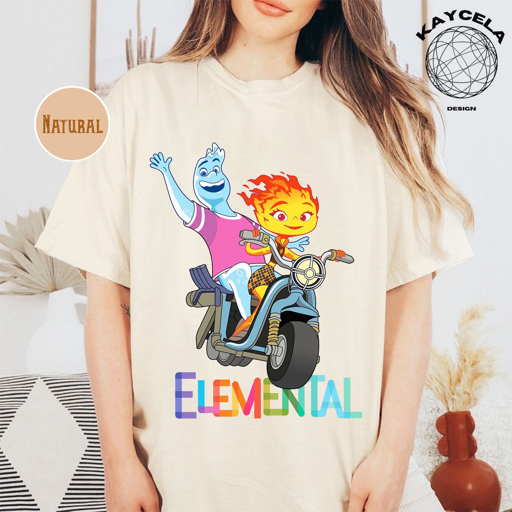 Disney Elemental Ember and Wade Shirt, Elemental Chemical Reaction ...