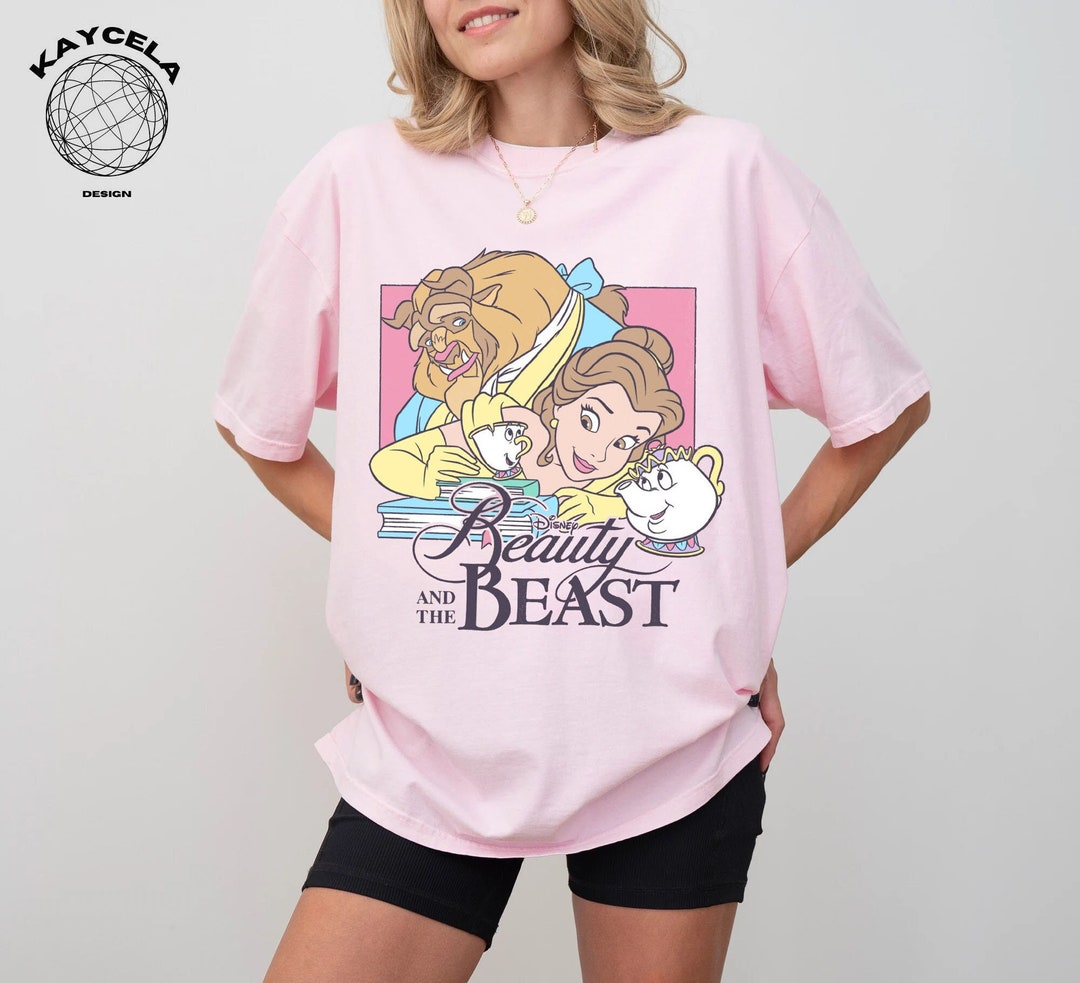 Retro Disney Beauty and the Beast Shirt, Disney Belle Princess Shirt ...