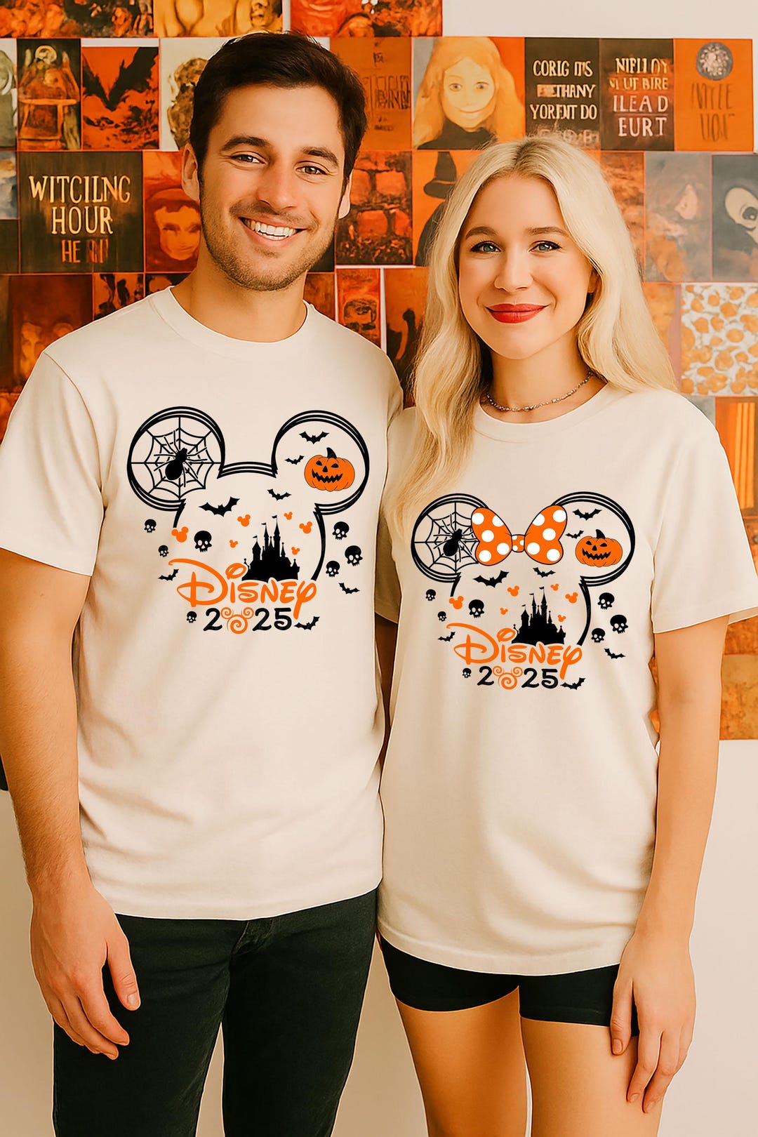 Disney Halloween Family 2025 Shirt, Custom Halloween Disney Tshirt