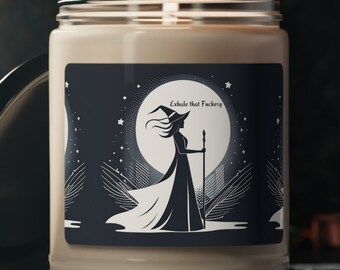 Witchy Autumn Exhale That Fuckery Doftljus med soja, 237 ml i äppelharvest