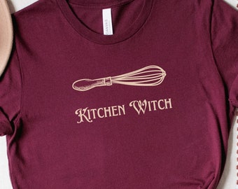 Kitchen Witch Unisex Jersey Short Sleeve Tee / Witchy Shirt
